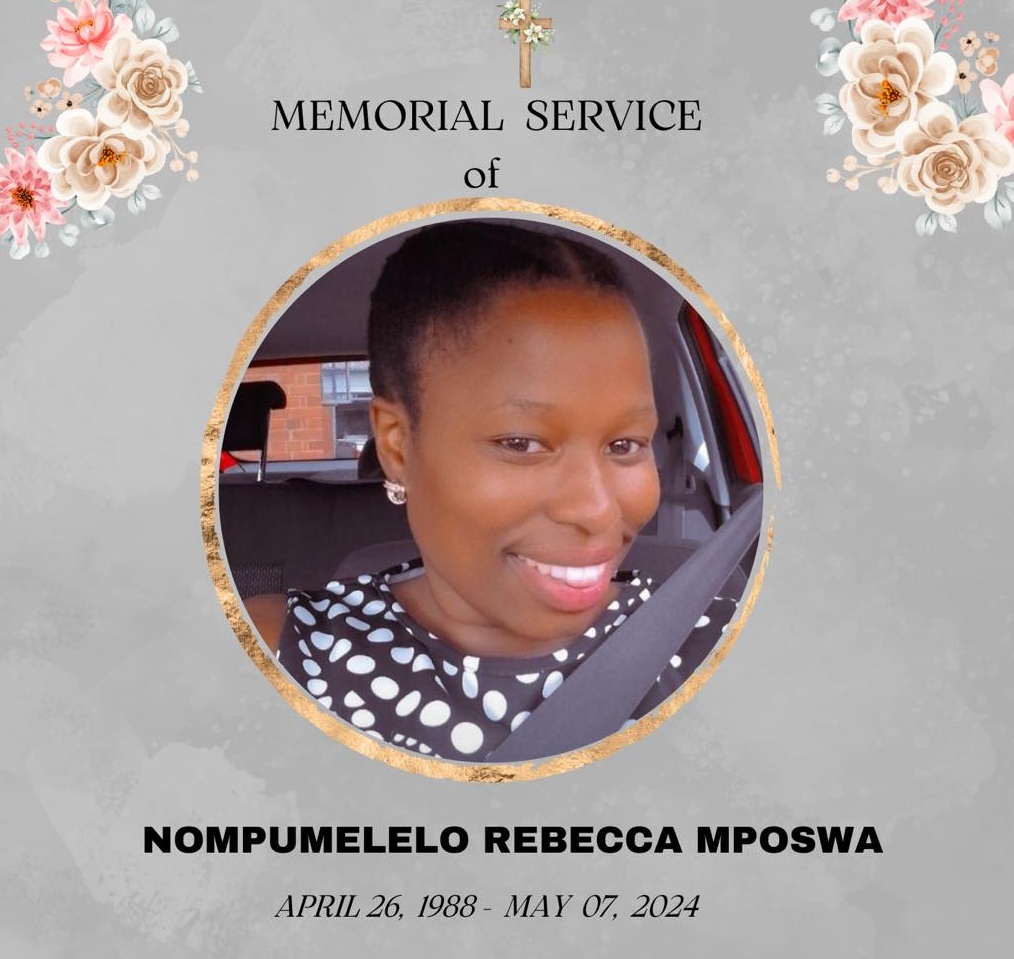 A Farewell to Nompumelelo Mposwa(My Mpumie)